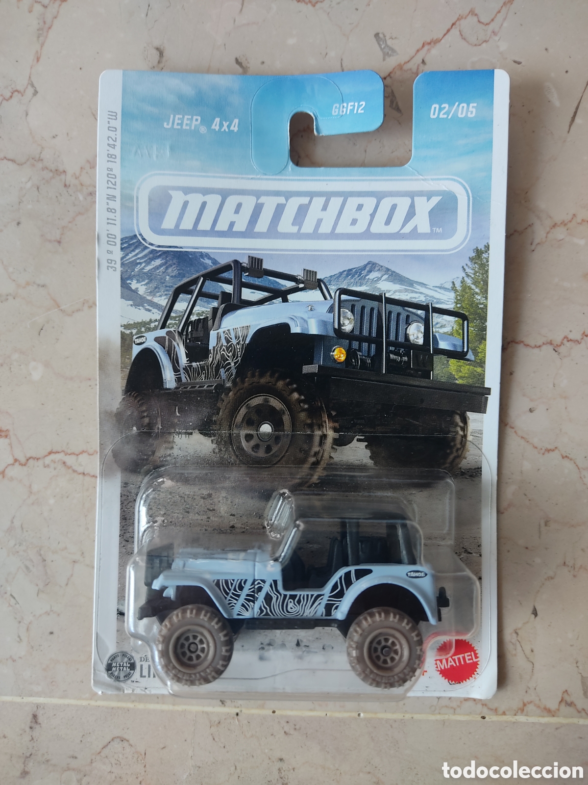 Modellautos Matchbox: MATCHBOX JEEP 4X4 TARJETA LARGA