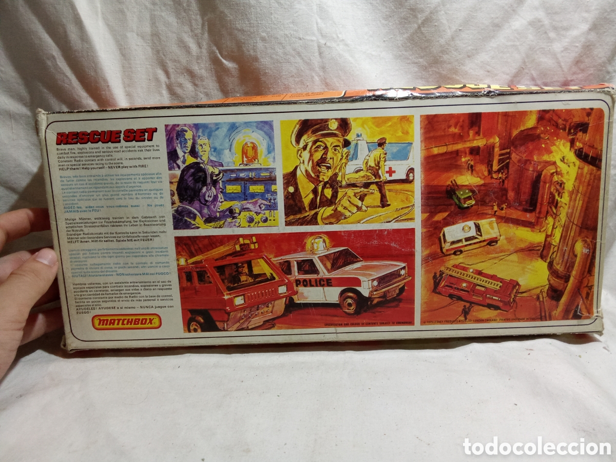 Coches a escala Matchbox: RESCUE SET DE MATCHBOX EN CAJA - Foto 5