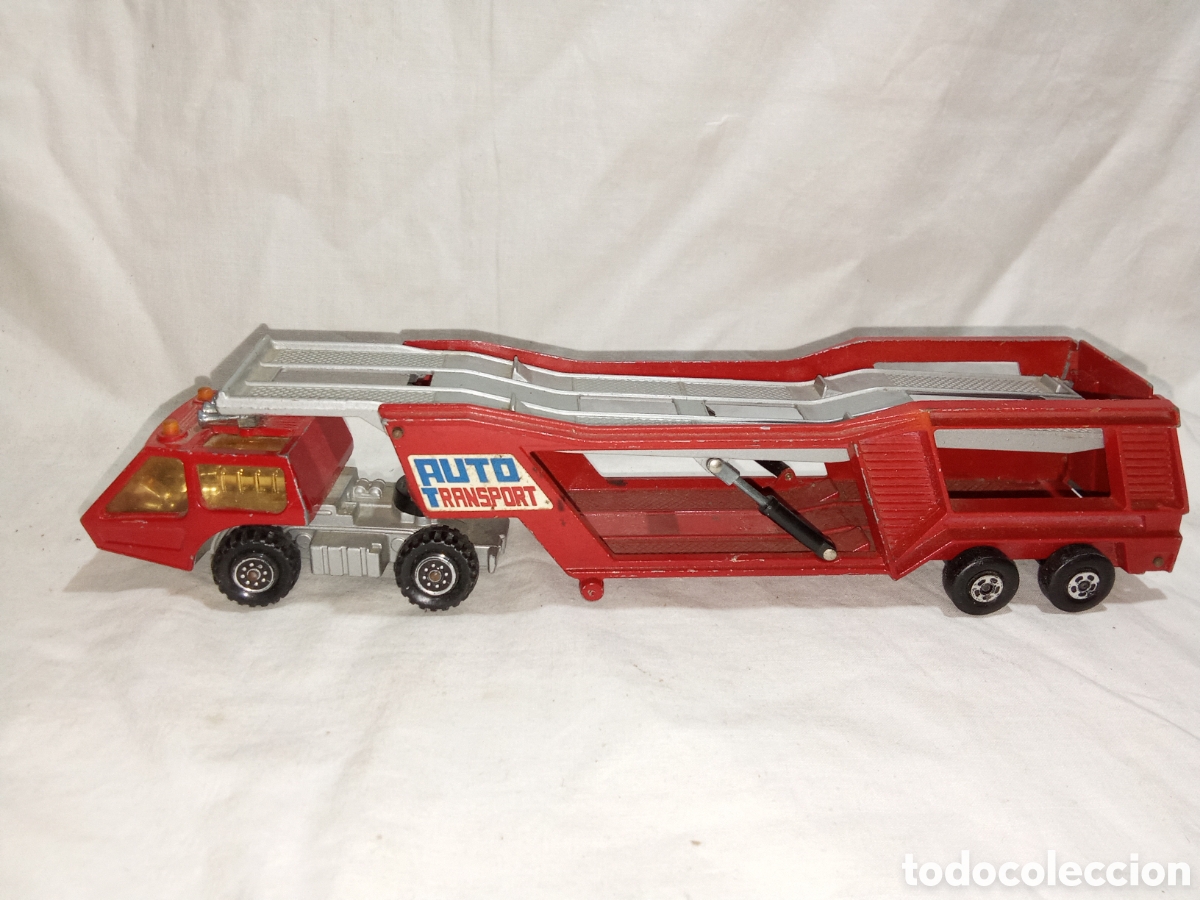 Coches a escala Matchbox: K-10 CAR TRANSPORTER MATCHBOX SUPERTHINGS - Foto 5
