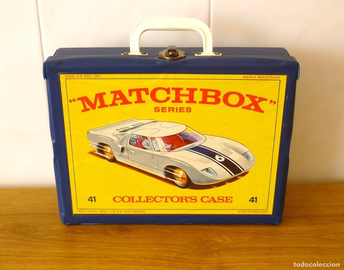 Auto in scala Matchbox: Maletin Lesney Matchbox 1-75 Series. A&ntilde;os 60.
