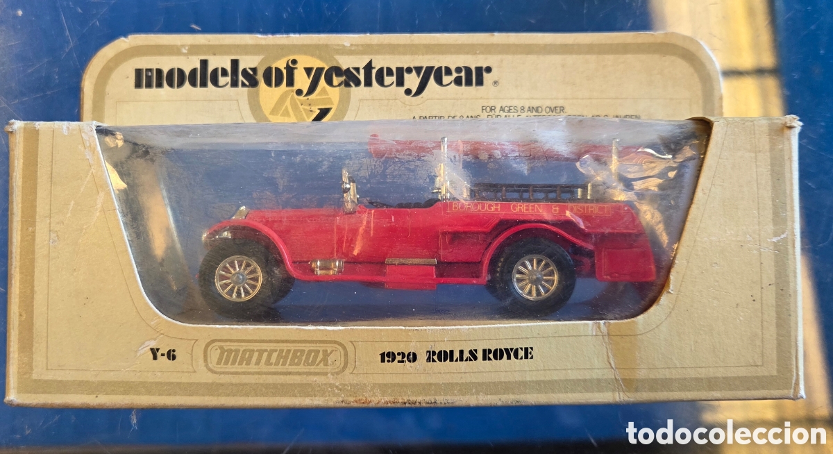 Coches a escala Matchbox: 1920 ROLLS ROYCE COCHE de Bomberos Matchbox - Foto 5