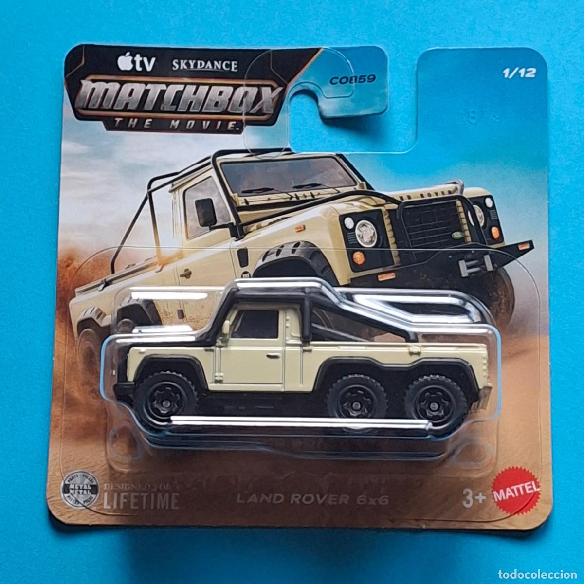 Coches a escala Matchbox: MATCHBOX 2026 THE MOVIE 1/12 - LAND ROVER 6x6 - NUEVO EN BLISTER - 1/64