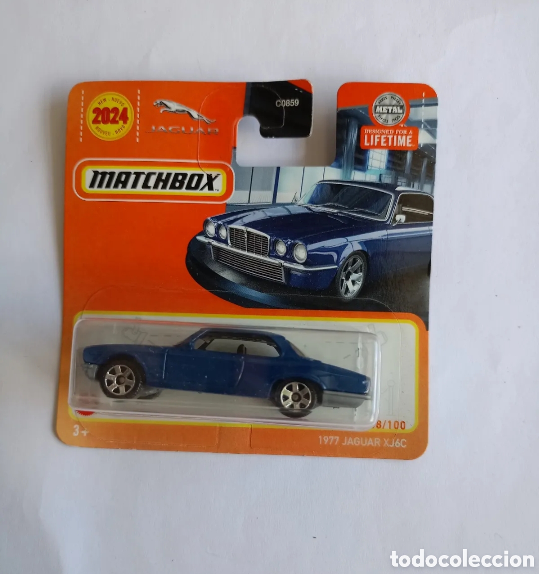 Model cars Matchbox: Matchbox Jaguar XJ6C 1977, Blue 58/100