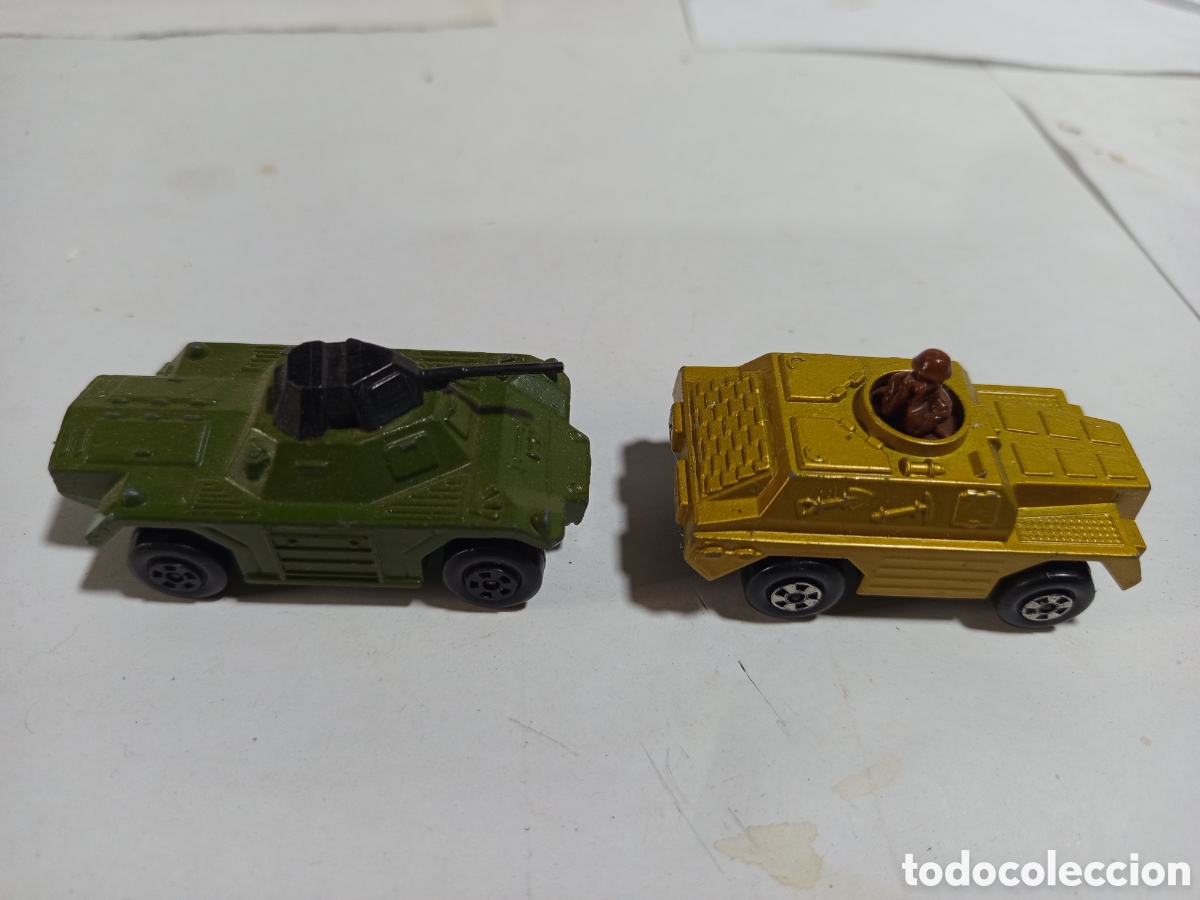 Coches a escala Matchbox: Dos tanquetas Matchbox Rolamatics - Foto 4