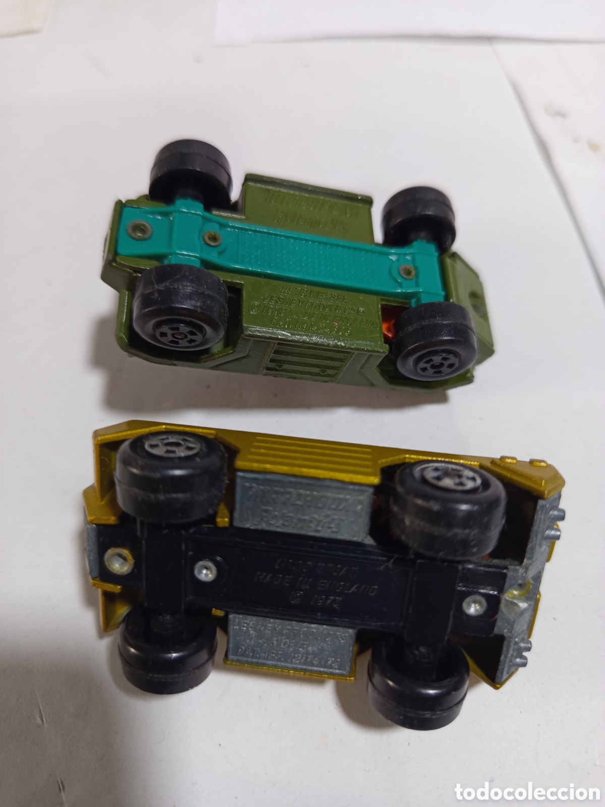 Coches a escala Matchbox: Dos tanquetas Matchbox Rolamatics - Foto 5