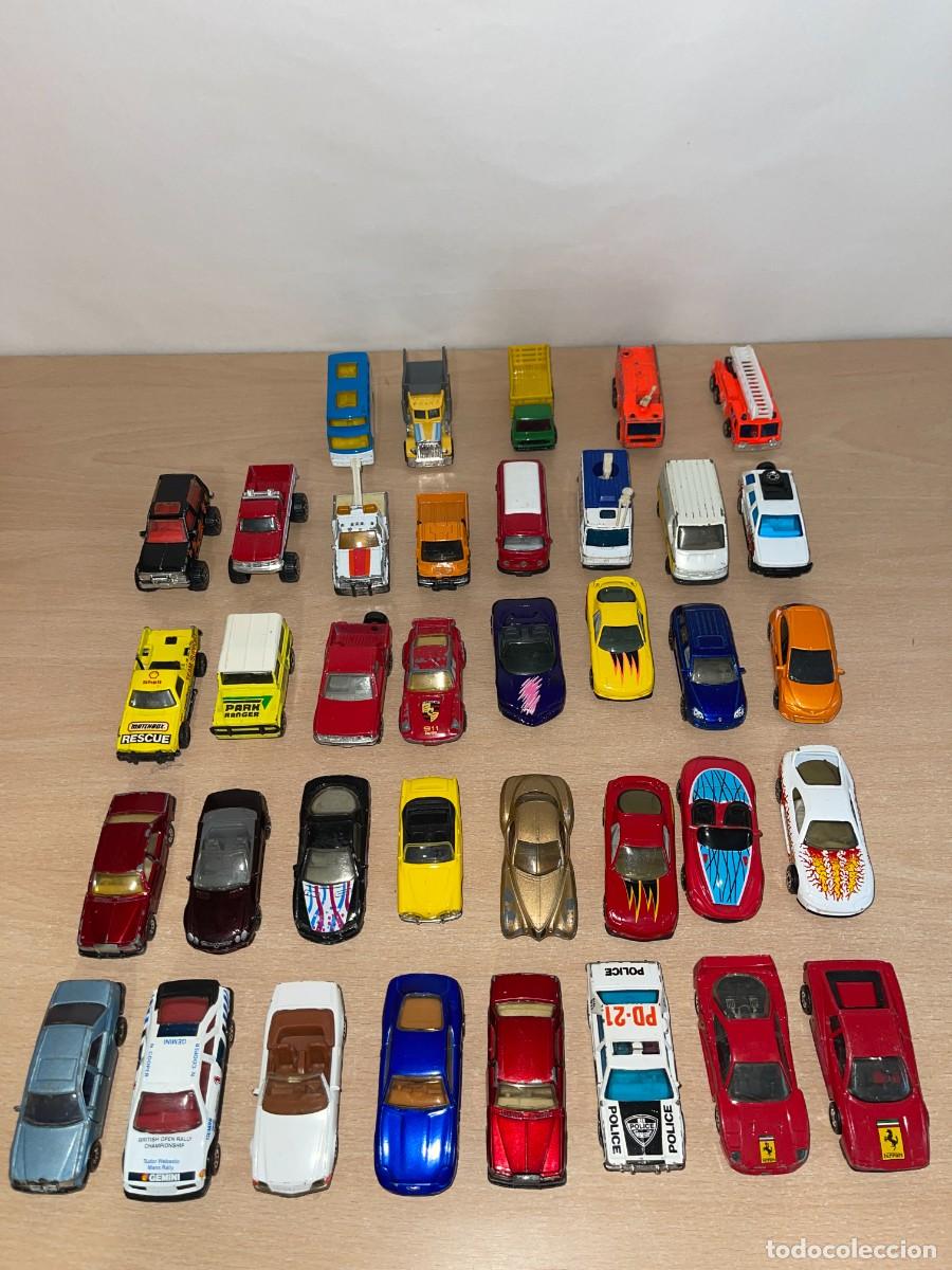 Coches a escala Matchbox: MATCHBOX LOTE 37 Coches TODOS Made in THAILAND a&ntilde;os 80 y 90 die-cast metal cars 1:64 y m&aacute;s lesney