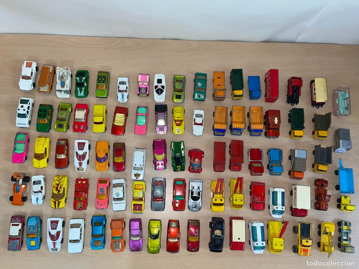 Coches a escala Matchbox: MATCHBOX LOTE 85 Coches TODOS Made in ENGLAND a&ntilde;os 80 y 90 die-cast metal cars 1:64 y m&aacute;s lesney
