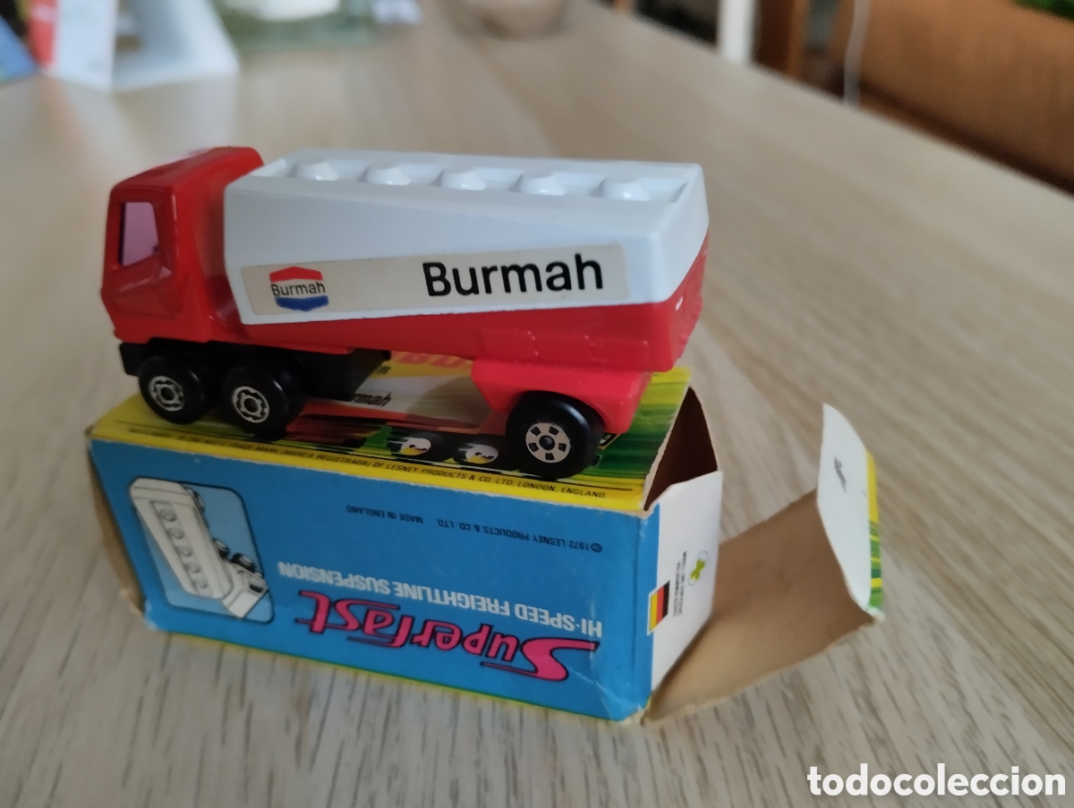 Coches a escala Matchbox: Matchbox freeway gas tanker num 63 - Foto 2