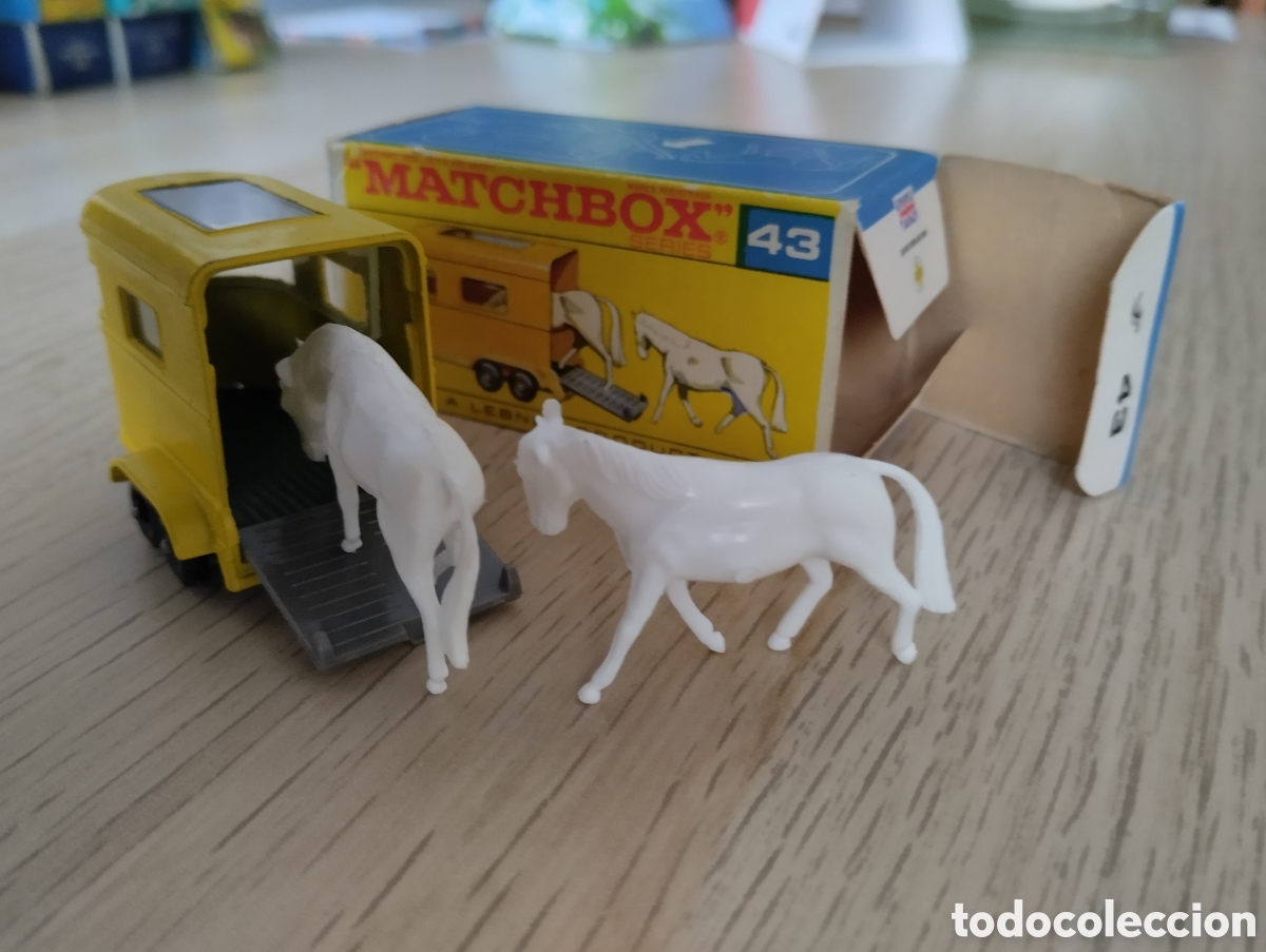 Coches a escala Matchbox: Matchbox pony trailer num 43