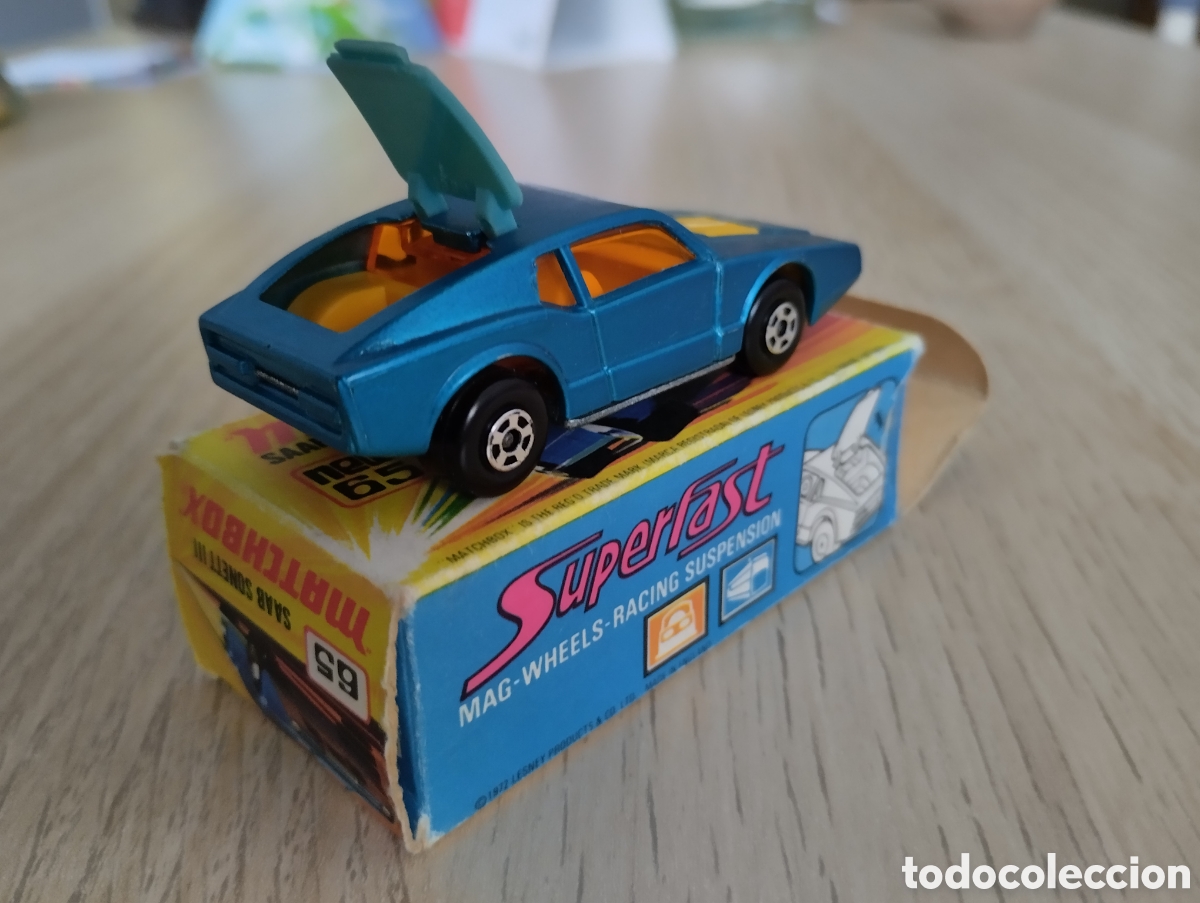 Coches a escala Matchbox: Matchbox Saab Sonett III num 65 - Foto 3