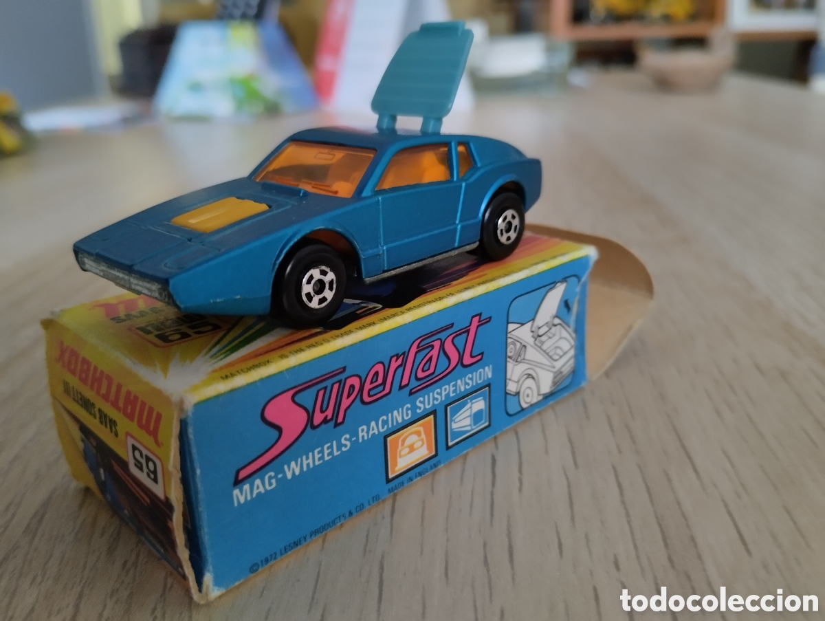 Coches a escala Matchbox: Matchbox Saab Sonett III num 65