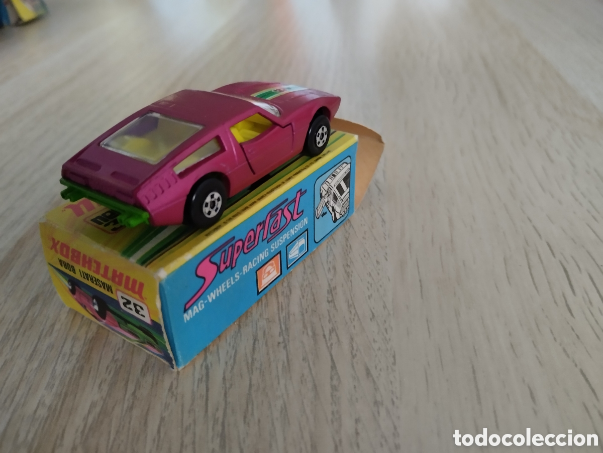 Coches a escala Matchbox: Matchbox Maserati Bora num 32 - Foto 2