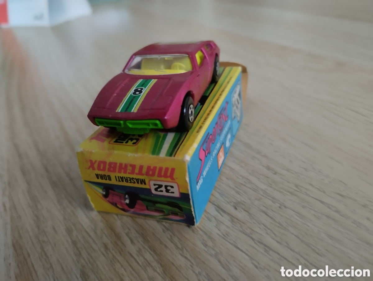 Coches a escala Matchbox: Matchbox Maserati Bora num 32 - Foto 3