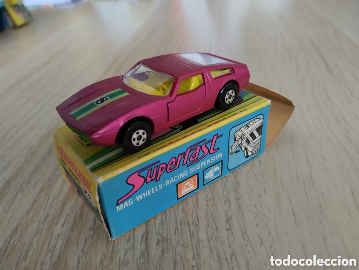 Coches a escala Matchbox: Matchbox Maserati Bora num 32