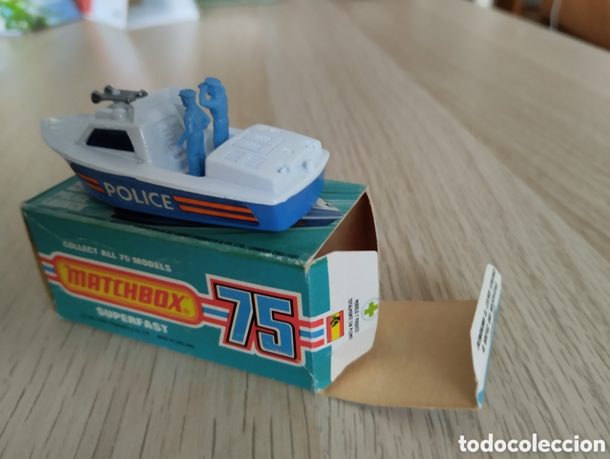Coches a escala Matchbox: Matchbox police launch num 52 - Foto 2