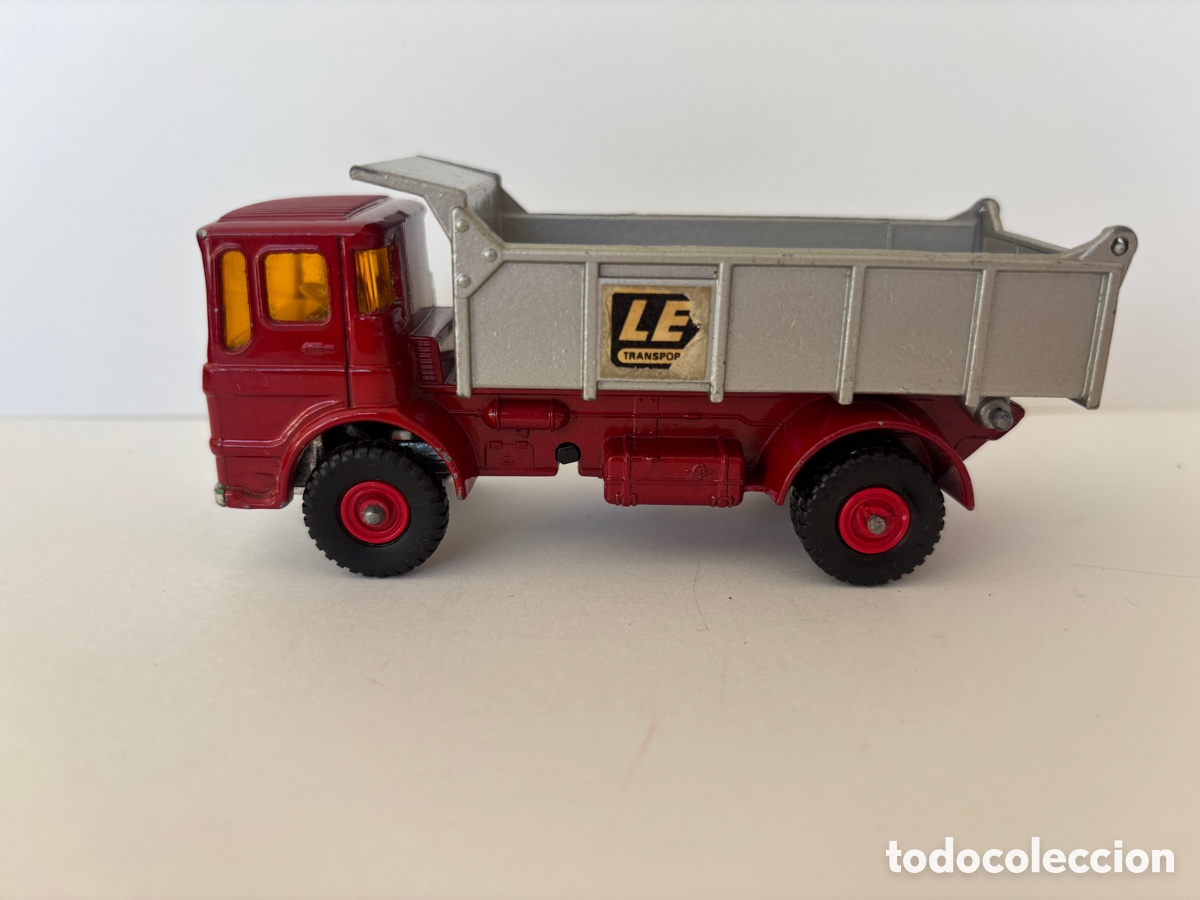 Coches a escala Matchbox: Matchbox cami&oacute;n K-4 Leyland Tipper 1969