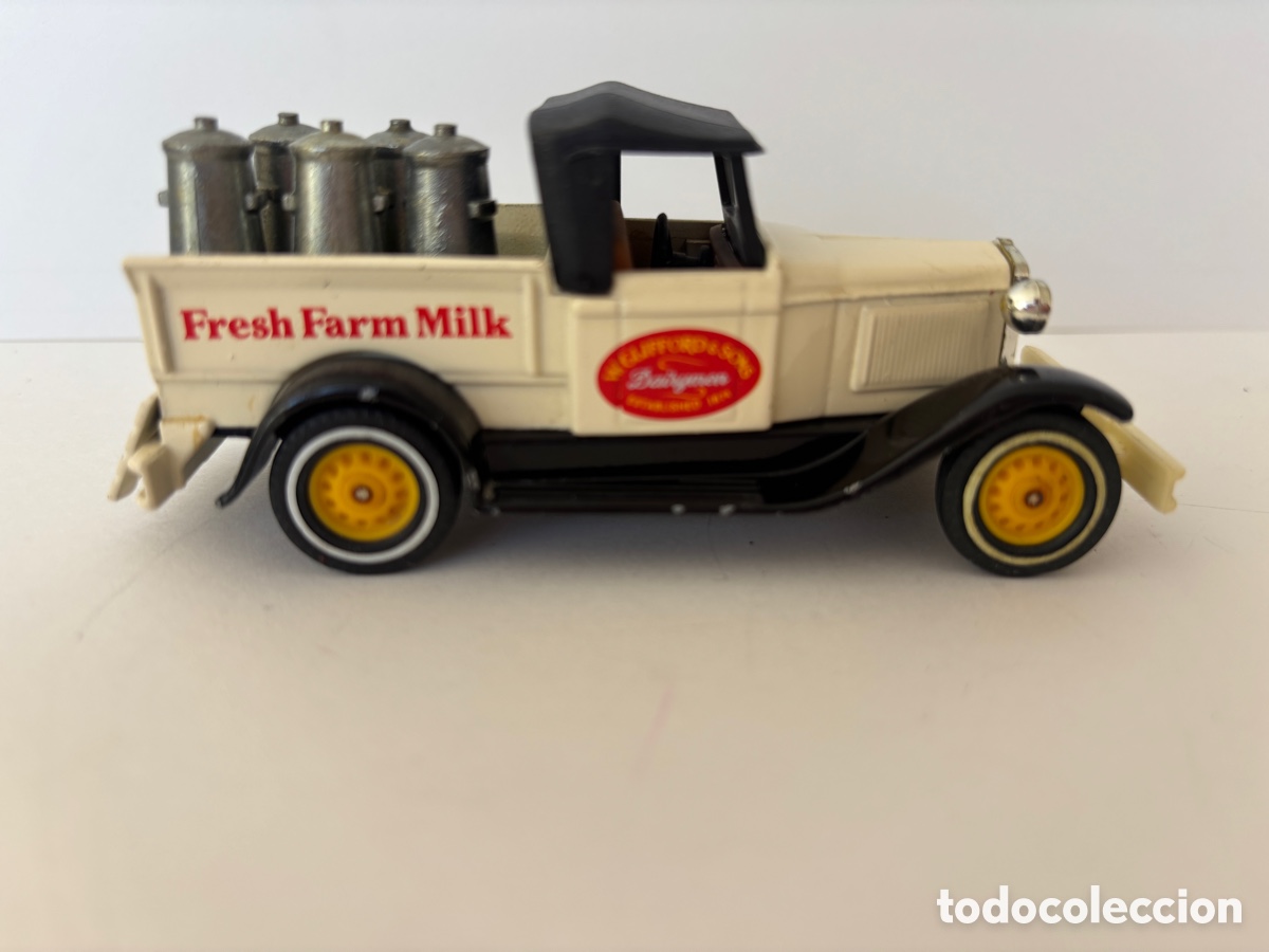 Coches a escala Matchbox: Coche Ford Matchbox lechera - Foto 1