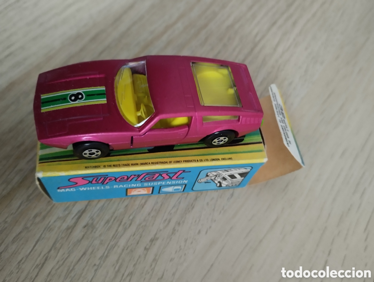 Coches a escala Matchbox: Matchbox Maserati Bora nuevo - Foto 2