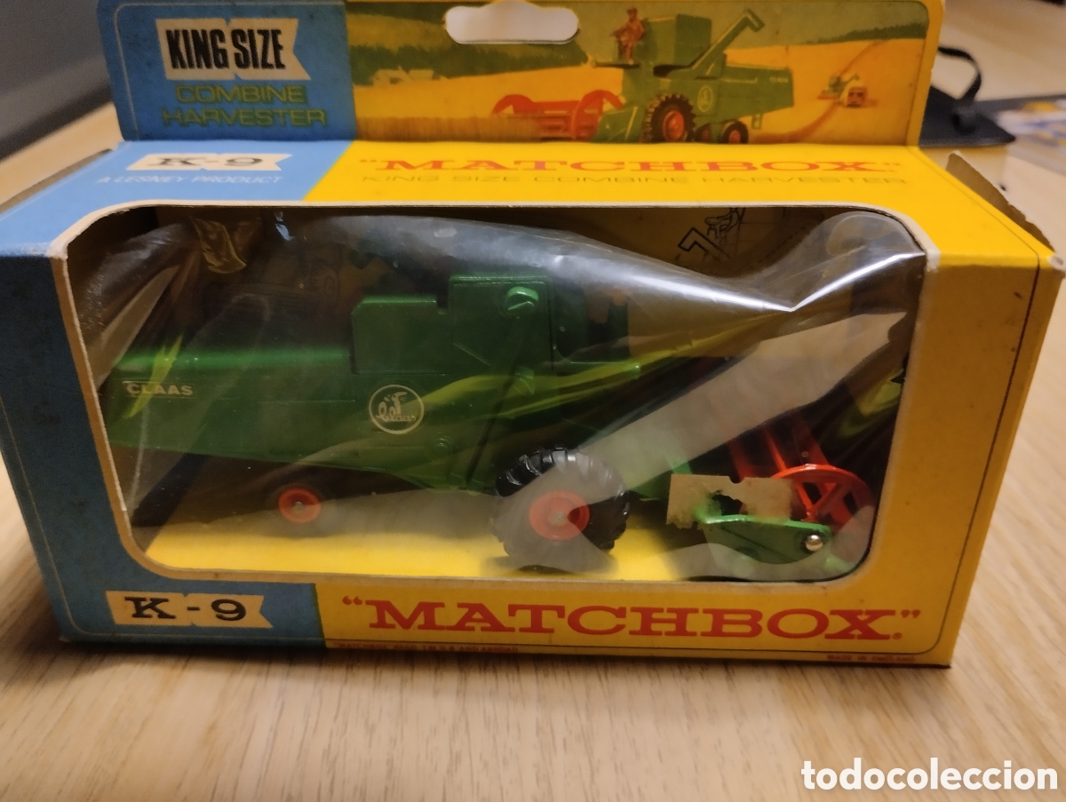 Coches a escala Matchbox: Matchbox cosechadora super King