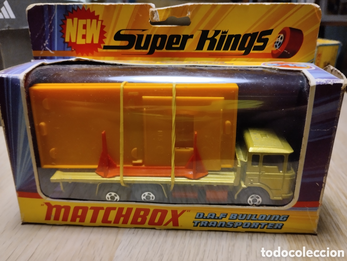 Coches a escala Matchbox: Matchbox super King DAF Transporter