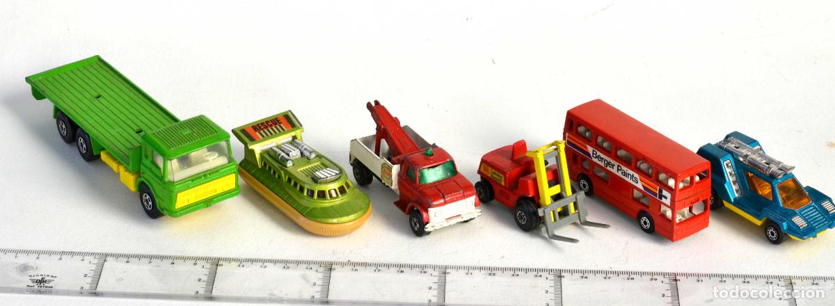 Coches a escala Matchbox: LOTE DE 6 VEH&Iacute;CULOS MACHBOX - Foto 2
