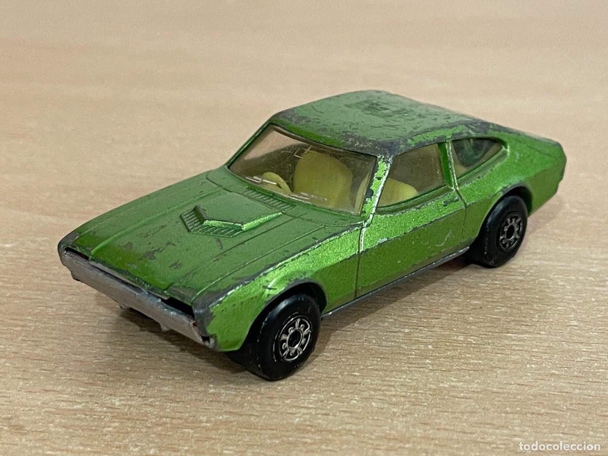 Coches a escala Matchbox: 784- Antiguo coche Matchbox FORD CAPRI II K-59 bronce 1976 Made in Bulgaria Super Kings Lesney