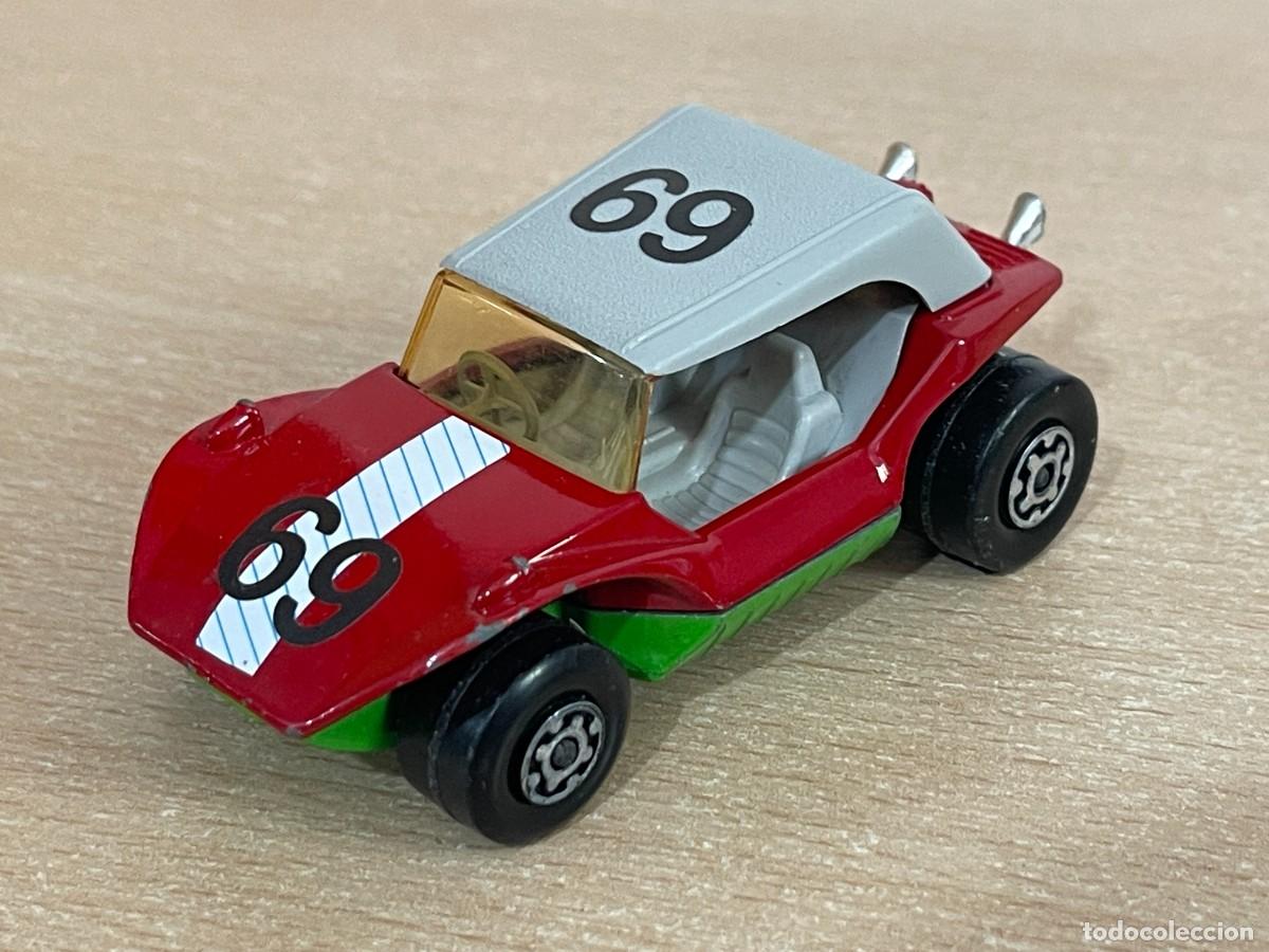 Coches a escala Matchbox: 786- Antiguo coche Matchbox SAND CAT K-37 rojo 1972 Buggy Made in England Speed Kings Lesney