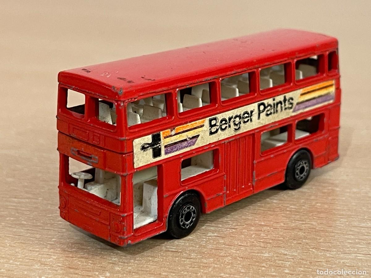Modellautos Matchbox: 797- Antiguo autobus Lesney Matchbox Superfast The Londoner Berger Paints N&ordm; 17 1972 Made in England