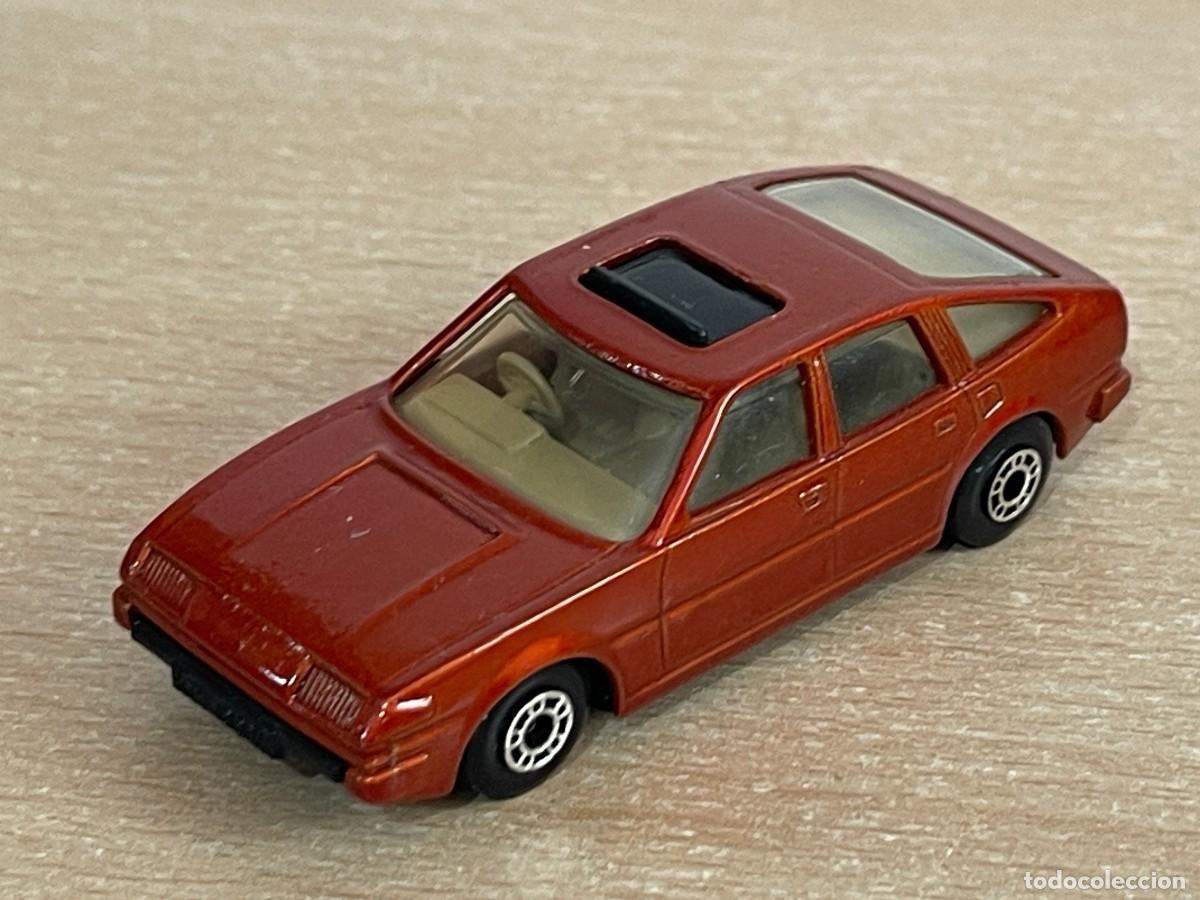 Coches a escala Matchbox: 827- Antiguo coche Lesney Matchbox ROVER 3500 N&ordm; 8 a&ntilde;o 1980 1:64 Made in England die-cast metal