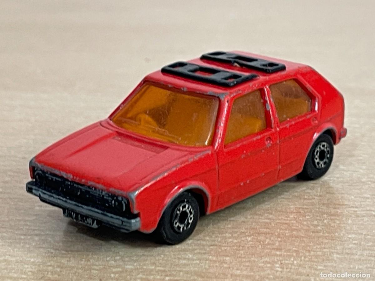 Coches a escala Matchbox: 838- Antiguo coche Matchbox Superfast Volkswagen VW Golf N&ordm; 7 rojo 1976 Made England Lesney die-cast