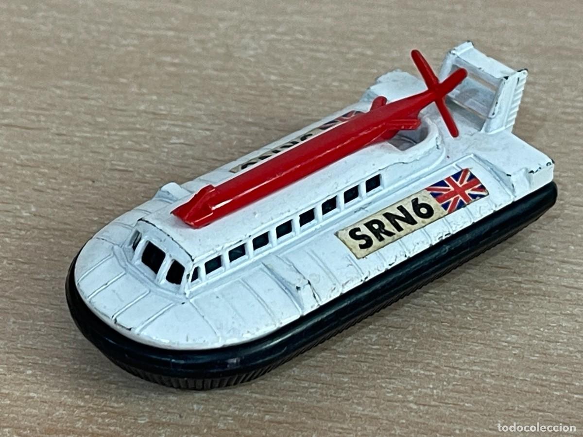 Coches a escala Matchbox: 842- Antiguo veh&iacute;culo Matchbox Superfast SRN6 Hovercraft N&ordm; 72 1972 Made in England Lesney die-cast
