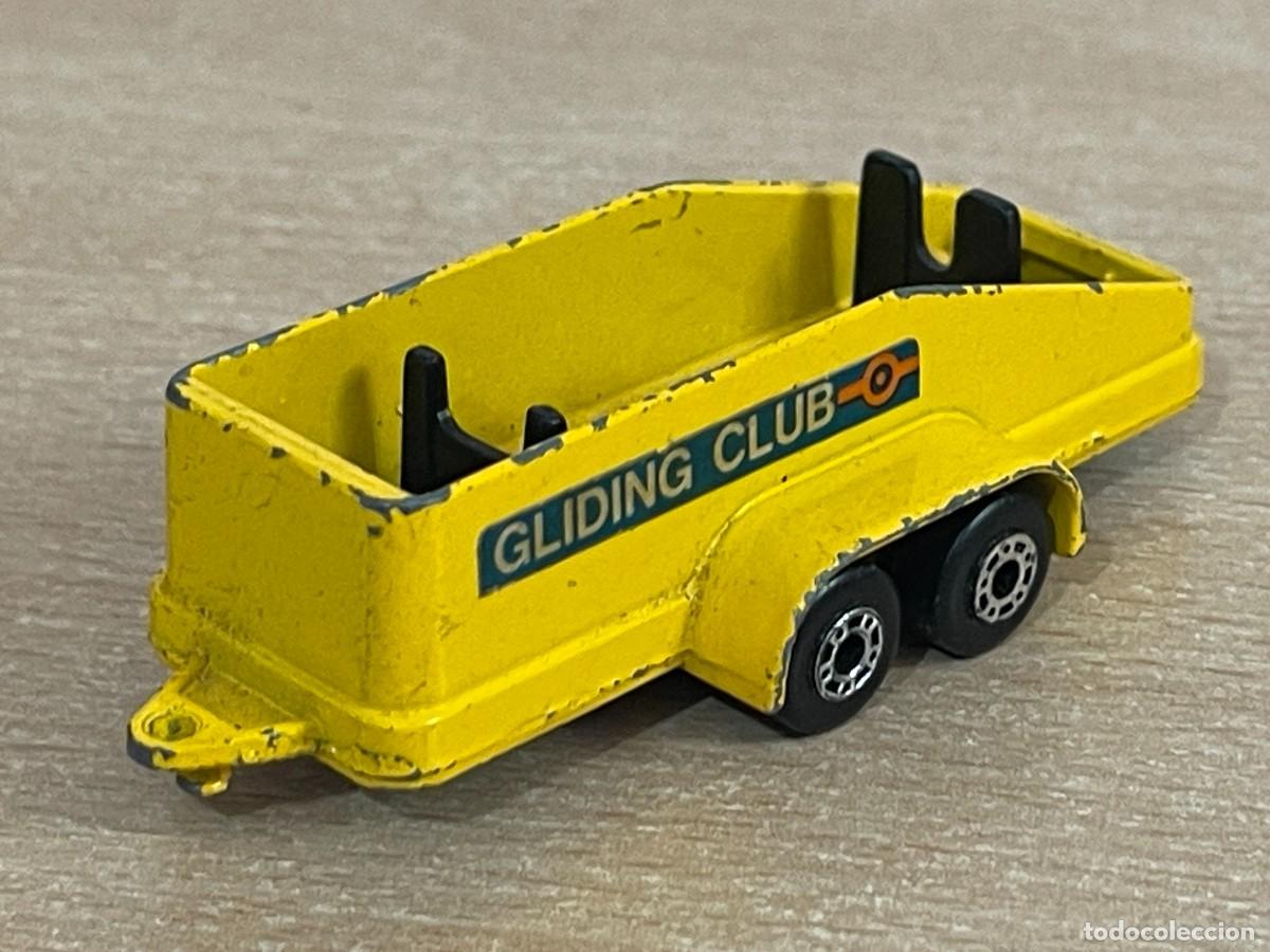 Coches a escala Matchbox: 845- Antiguo Remolque Matchbox Superfast GLIDER TRANSPORTER TP-7 1976 Made England die-cast Lesney