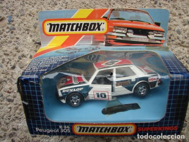 Coches a escala Matchbox: PEUGEOT 305 RALLYE N&ordm; 10 - MATCHBOX SUPERKINGS