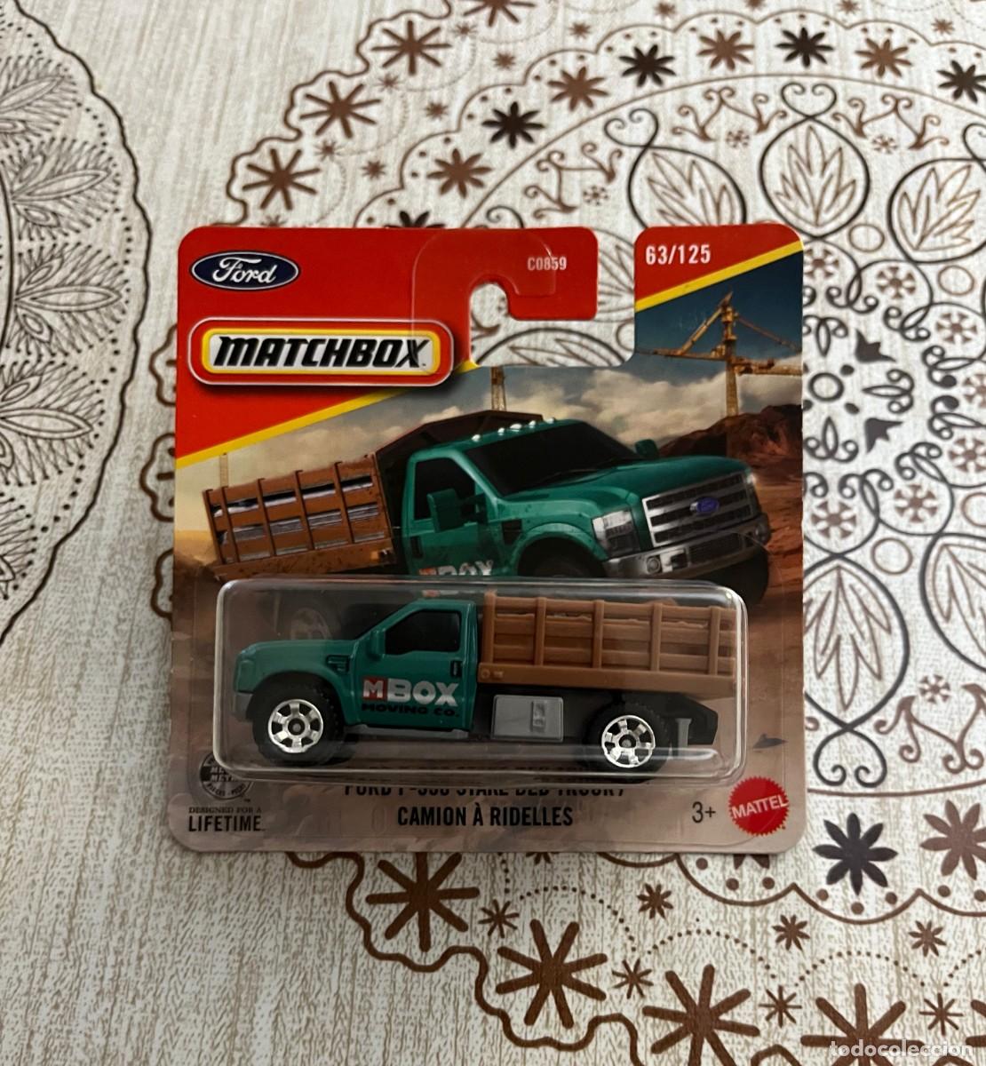Modellautos Matchbox: Ford F-350 Stake Bed Truck Matchbox
