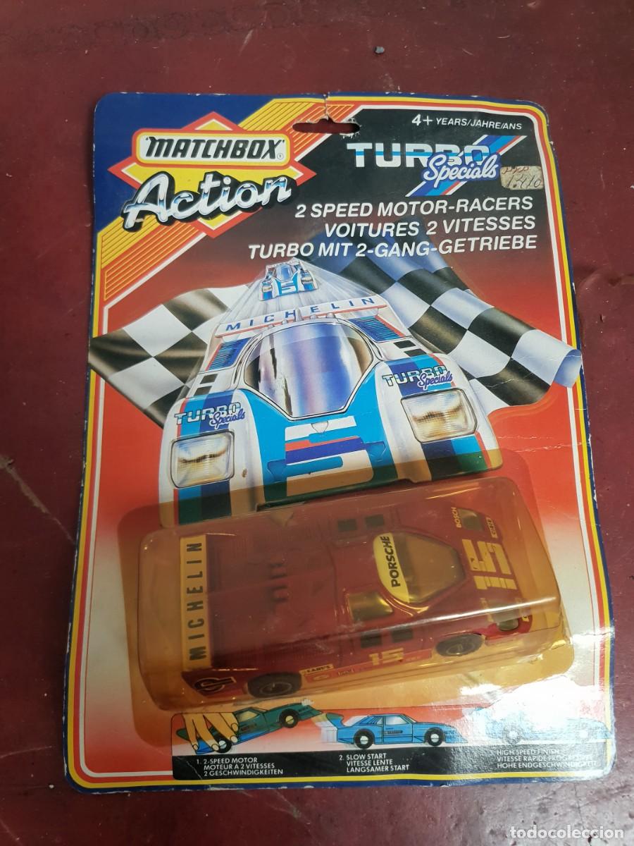 Modellautos Matchbox: Matchbox action porsche blister