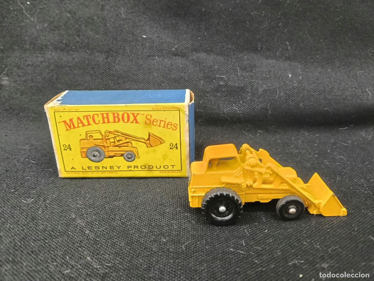 Model cars Matchbox: Matchbox Series N&ordm; 24 - Weatherill Hydraulic Excavator - Lesney - Made in England - Con caja origina