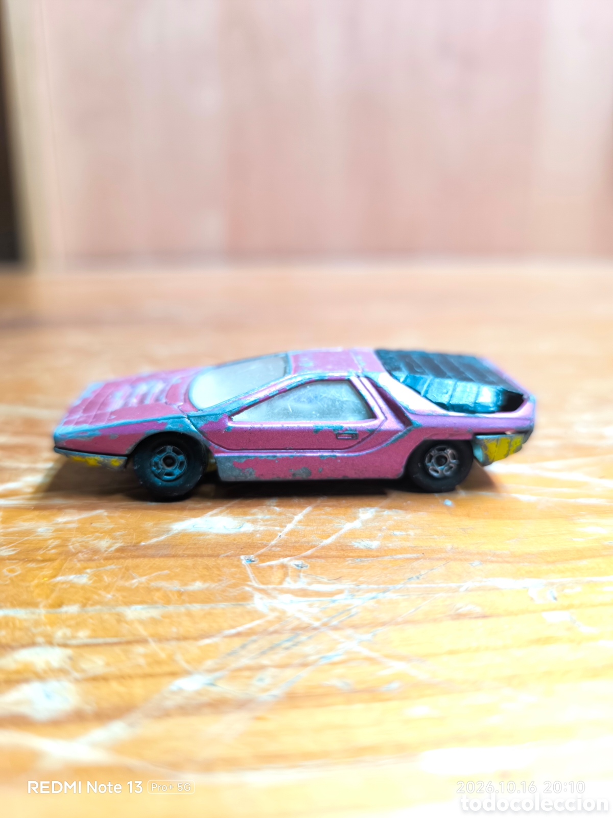 Coches a escala Matchbox: Alfa carabo lesney 1970 mal estado