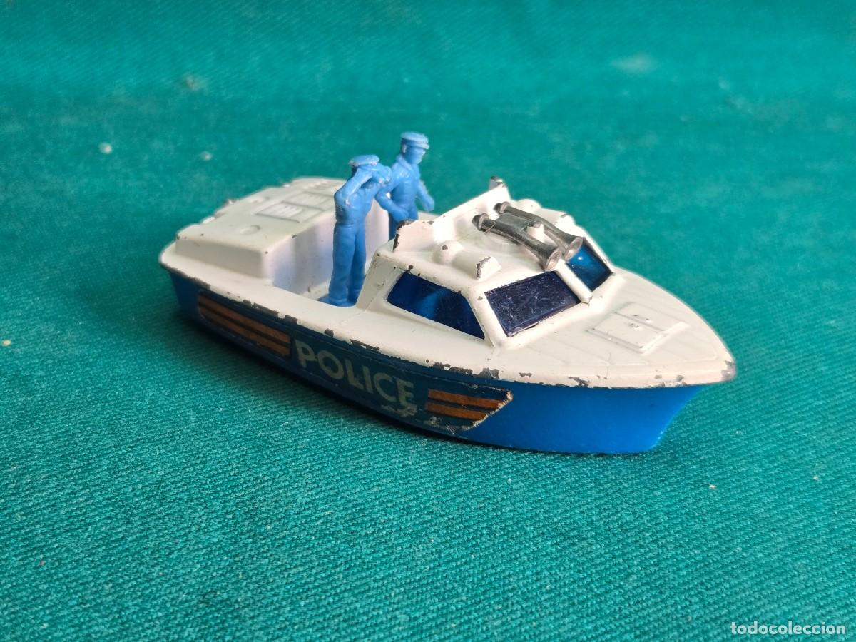 Coches a escala Matchbox: MATCHBOX LANCHA POLICIA , SUPERFAST