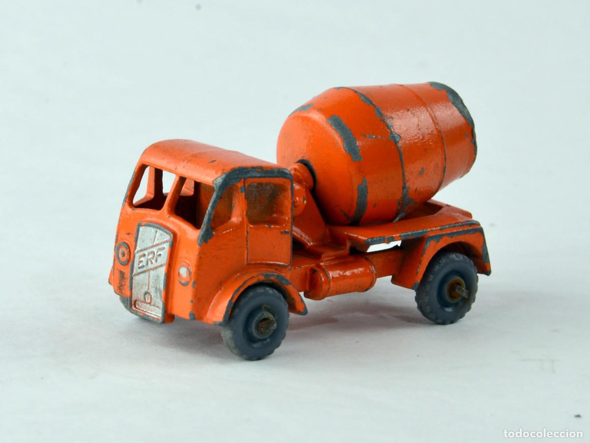 Coches a escala Matchbox: Matchbox N&ordm; 6 Hormigonera ERF Lesney England
