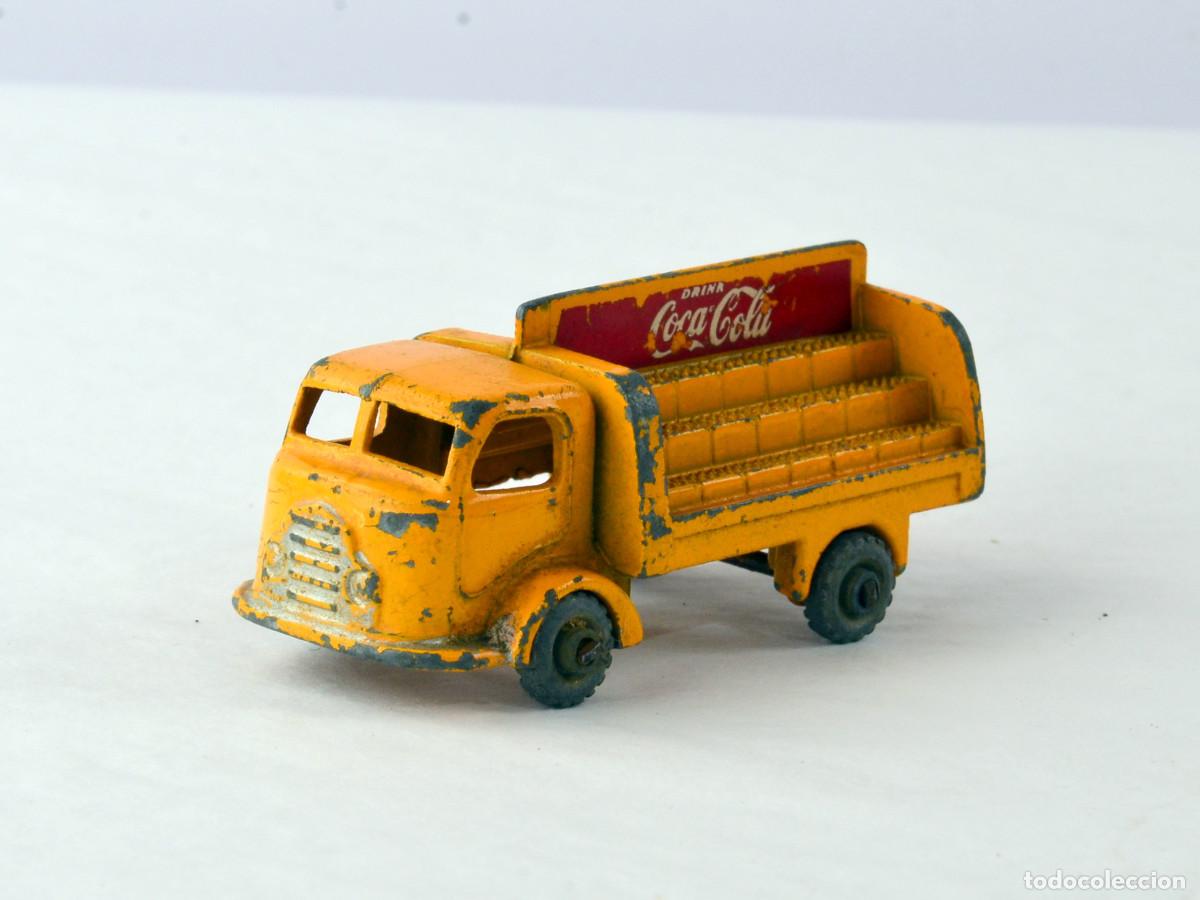 Coches a escala Matchbox: Matchbox N&ordm; 37 Karrier Bantam 2 Ton Coca-Cola Made in England by Lesney