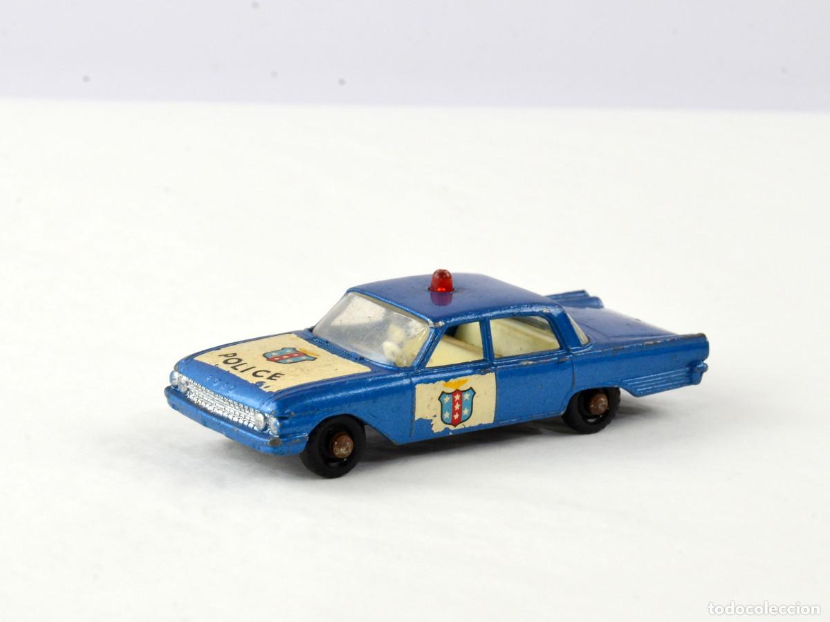 Coches a escala Matchbox: Matchbox N&ordm; 55 Ford Fairlane PoliceI Made in England by Lesney