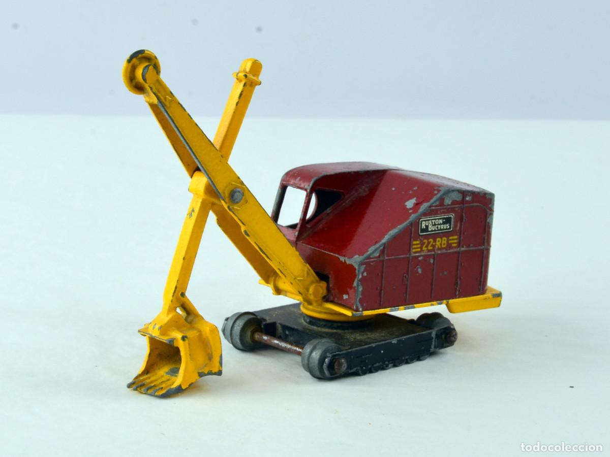 Coches a escala Matchbox: Matchbox de Major Pack N&ordm; 4 Ruston-Bucyrus Excavadora Made in England by Lesney
