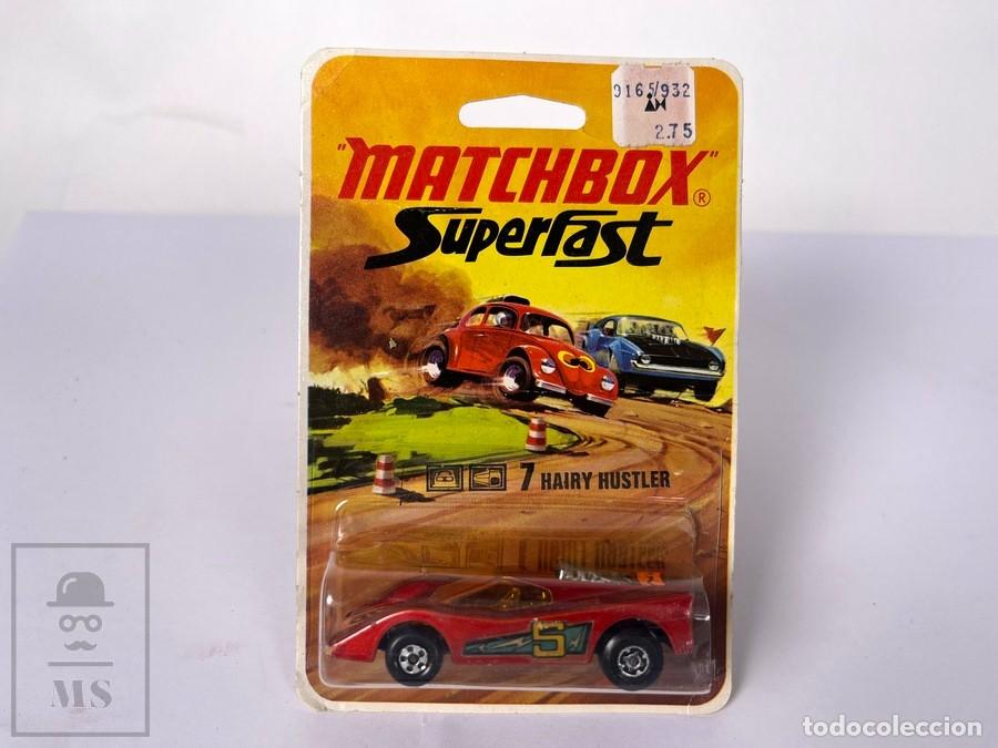 Coches a escala Matchbox: Blister - Coche Series Action Models Matchbox N&uacute;mero 7 Hairy Hustler
