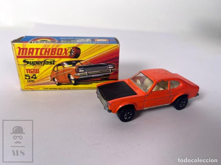Coches a escala Matchbox: Coche Lesney Series Matchbox N&uacute;mero 54 Ford Capri - Caja Original