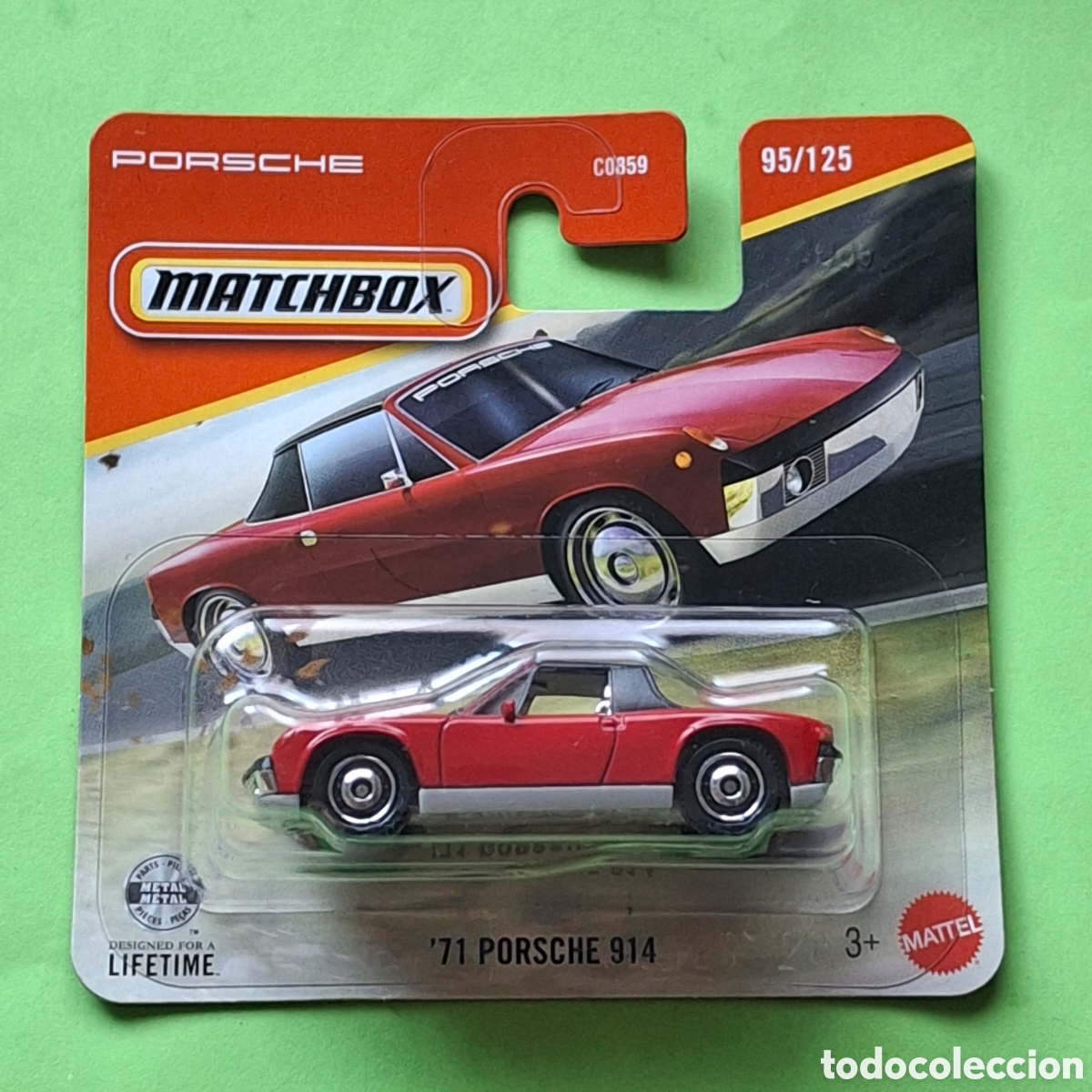 Coches a escala Matchbox: MATCHBOX 2026 95/125 - &acute;71 PORSCHE 914 - NUEVO EN BLISTER - 1/64