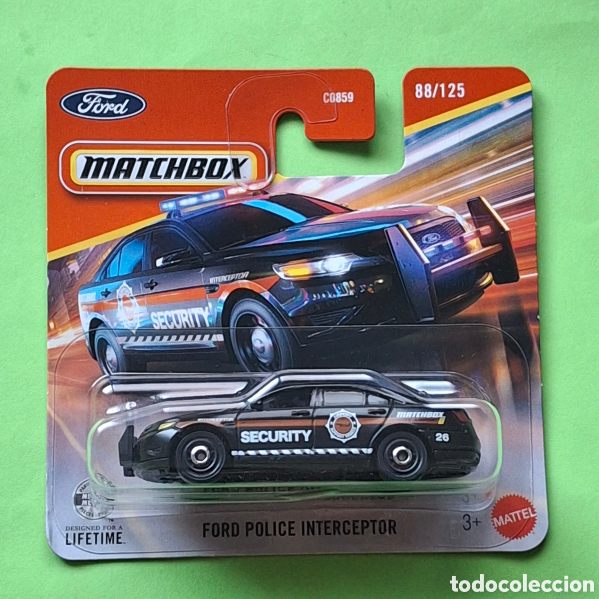 Coches a escala Matchbox: MATCHBOX 2026 88/125 - FORD POLICE INTERCEPTOR - NUEVO EN BLISTER - 1/64