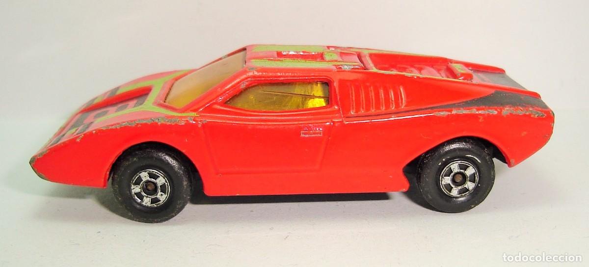 Coches a escala Matchbox: LAMBORGHINI COUNTACH MATCHBOX LESNEY SUPERFAST NUMERO 27 LOTE 19