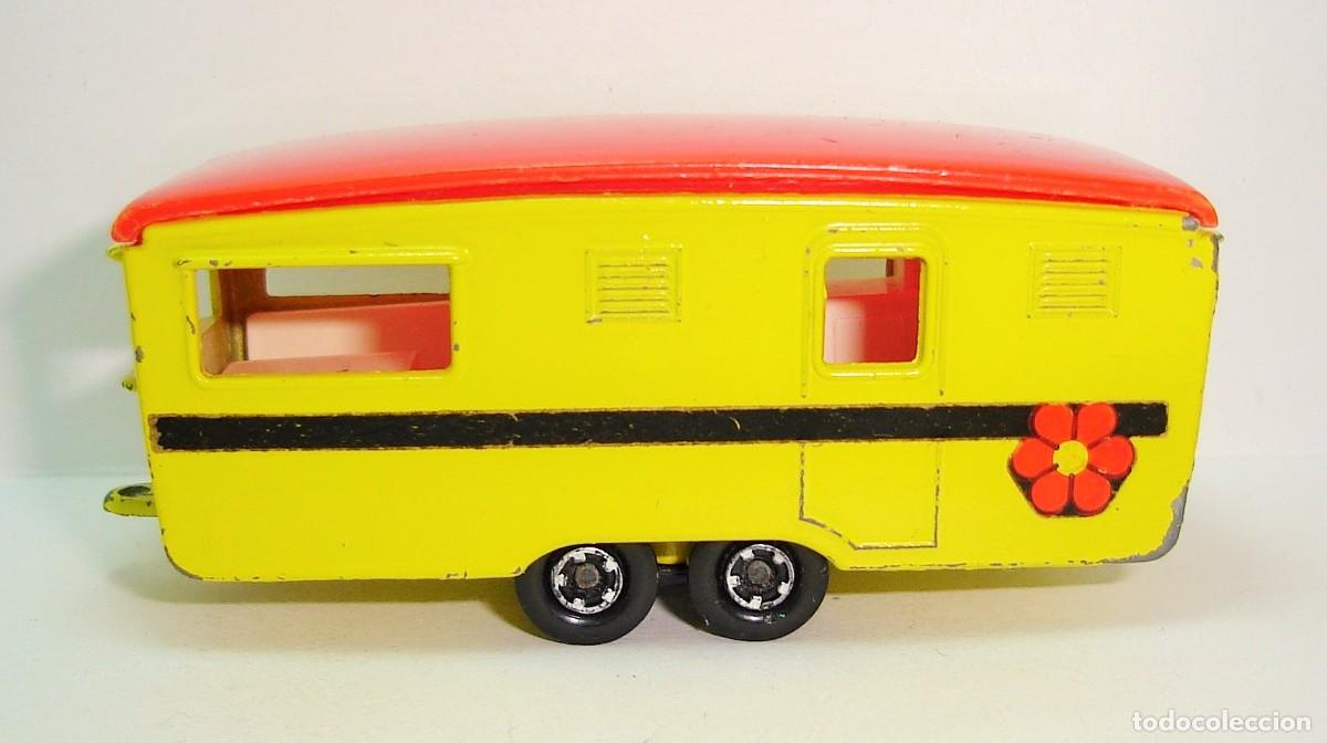 Coches a escala Matchbox: TRAILER CARAVANA MATCHBOX LESNEY SUPERFAST LOTE 21