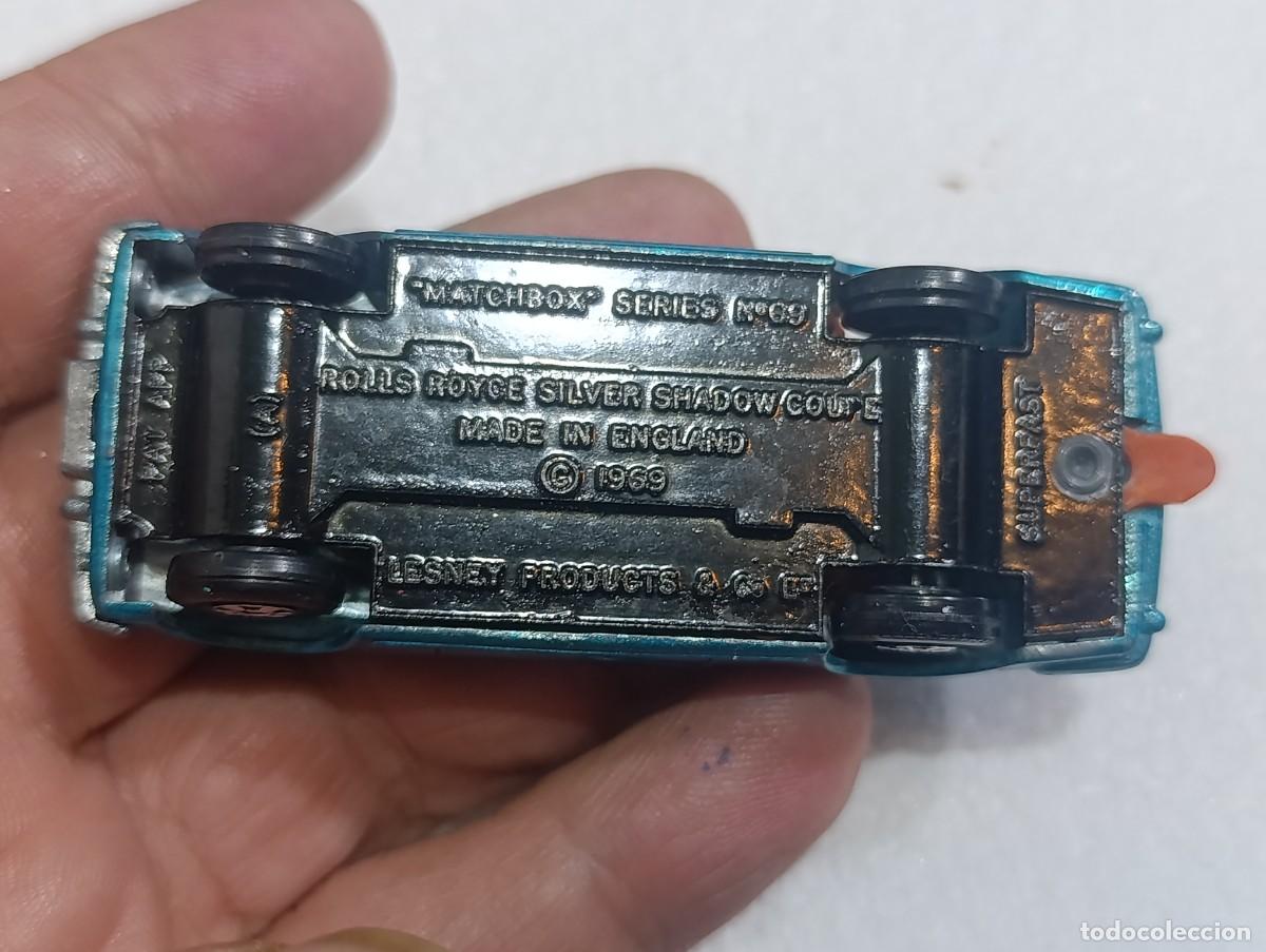 Coches a escala Matchbox: ROLLS ROYCE SILVER SHADOW - LESNEY - MATCHBOX - ( ) - COCHE - Foto 6