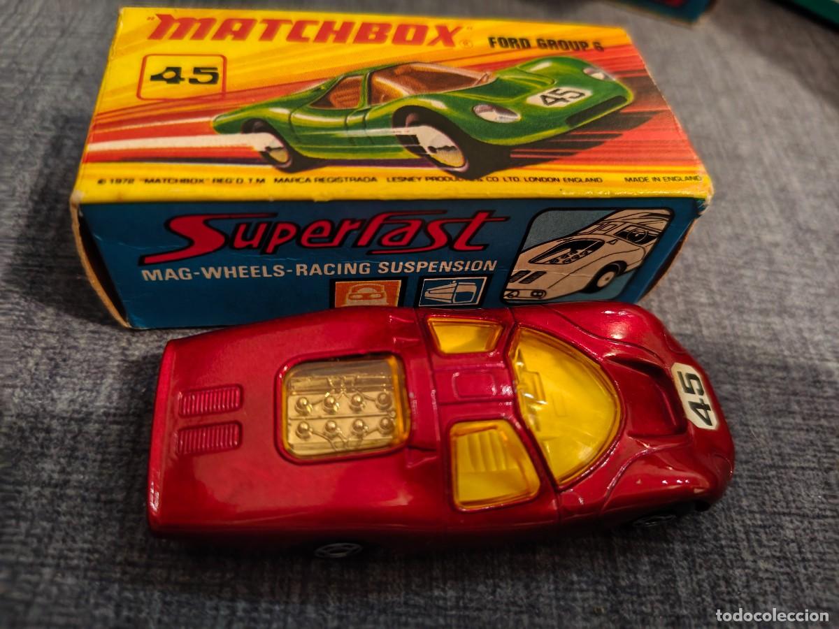 Coches a escala Matchbox: MODELO VINTAGE MATCHBOX FORD GROUP 6 N 45 A&Ntilde;O 1969